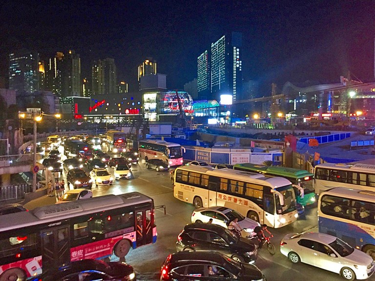 wuhan-traaic-jam
