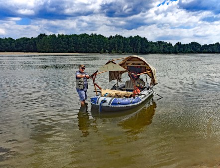 On departure for the fifth descent of the Loire blog